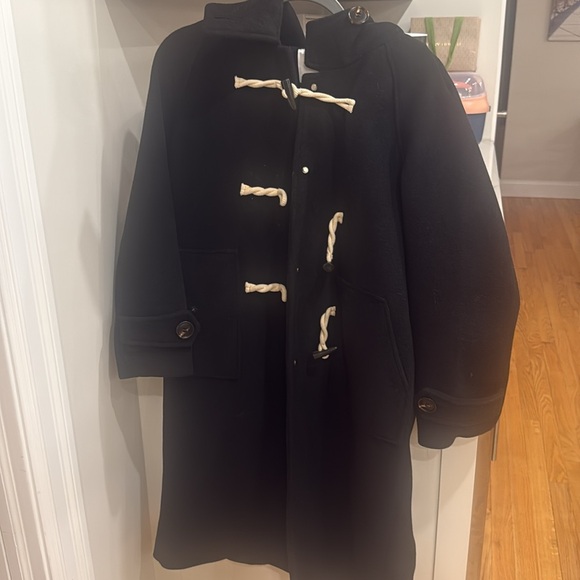 Horn-button long coat - Picture 2 of 6